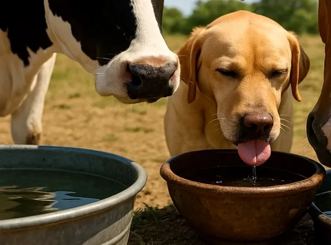 Animalele pot muri din cauza căldurii. ANSA cere măsuri urgente de protecție