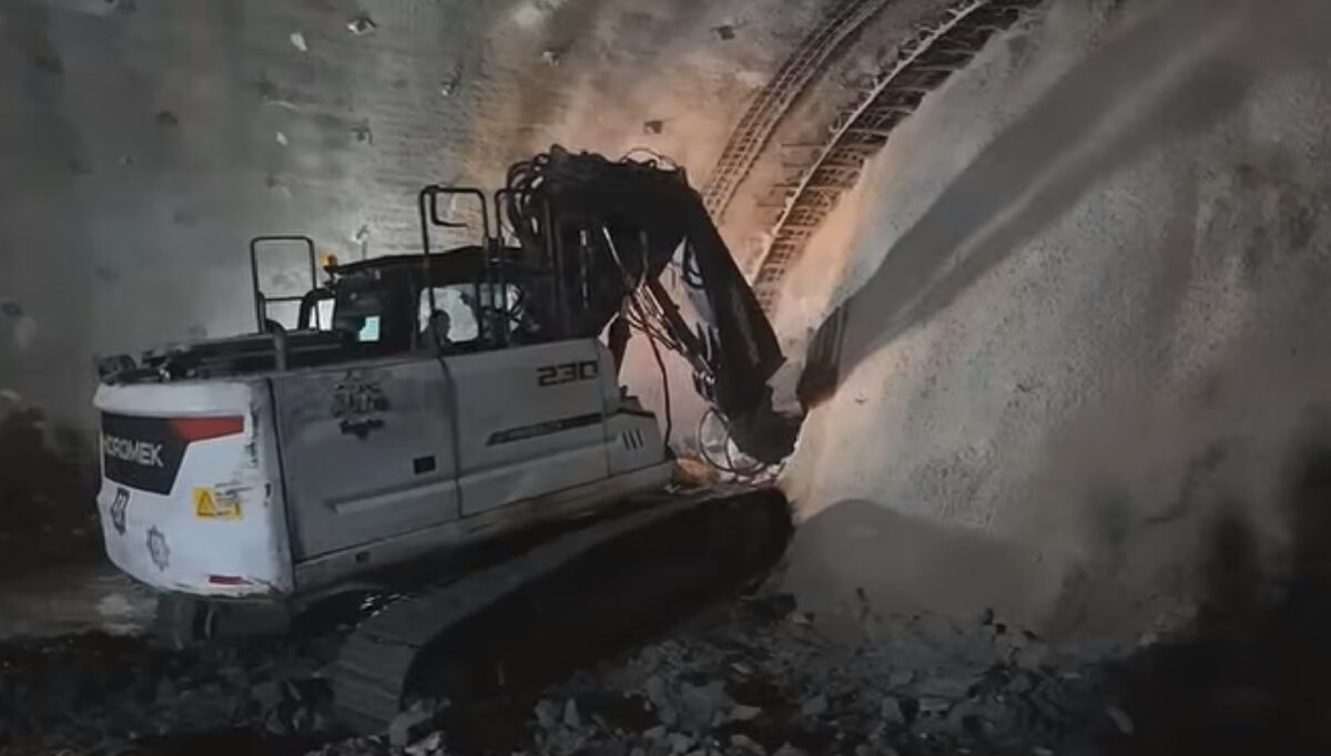 Prima galerie a Tunelului 1 de pe secțiunea Marginea-Holdea a fost străpunsă