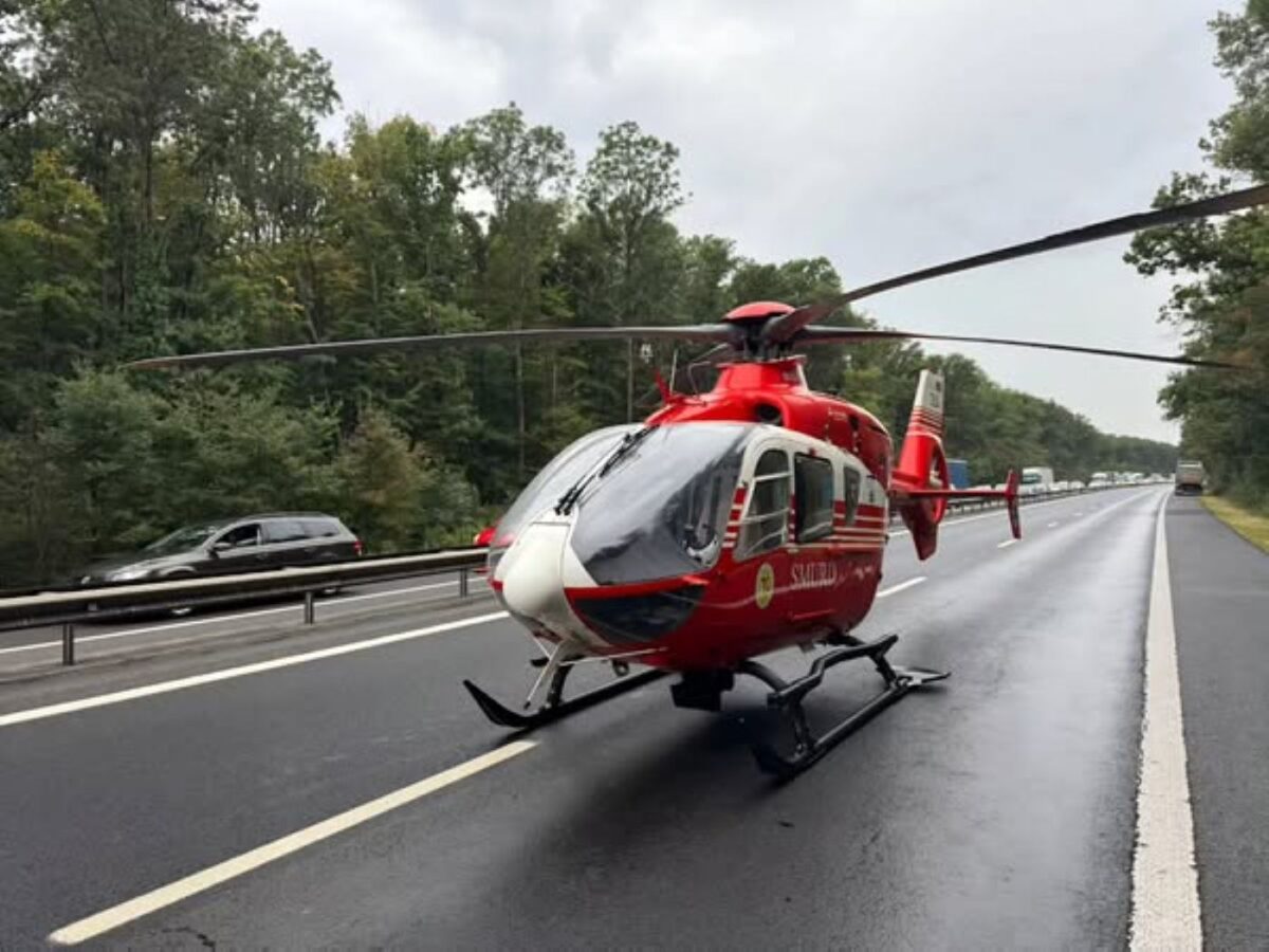 Accident grav pe autostrada A1. Doi tineri au murit, loviţi de un autotren. Se pare că s-au sinucis