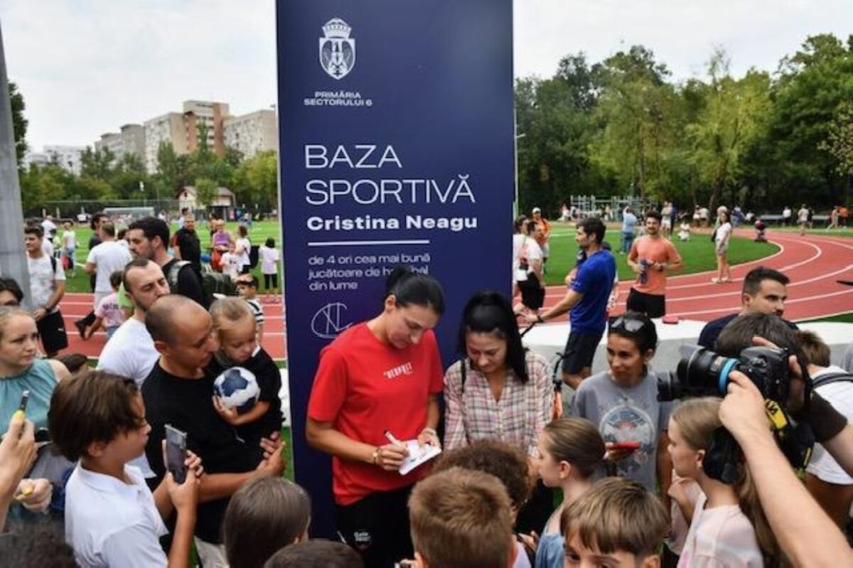 Baza sportivă „Cristina Neagu”, inaugurată în Sectorul 6: are o suprafață de peste 13.000 mp