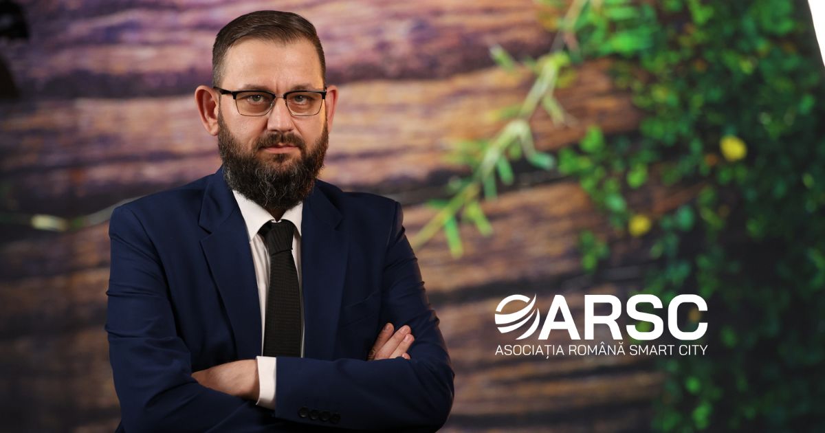Eduard Dumitrașcu, președintele Asociației Române pentru Smart City (ARSC) (sursă foto: arsc.ro)