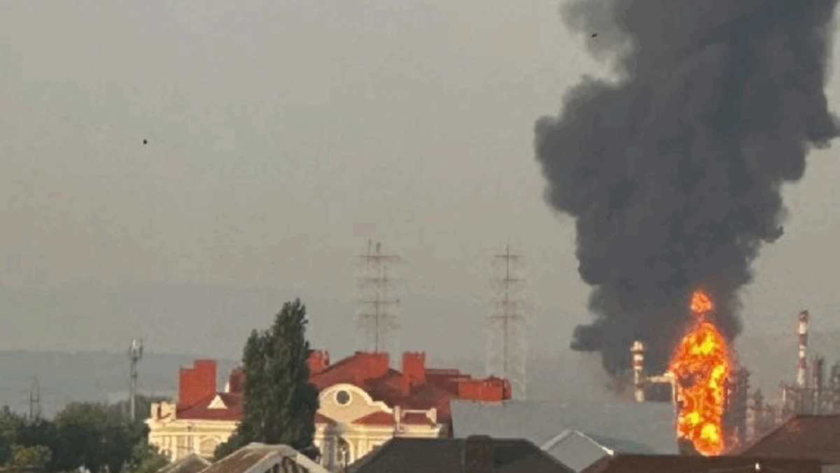 Ucraina, atac la o rafinărie din regiunea Krasnodar