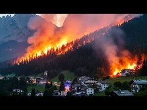 Moldovenii, avertizați să evite sudul Franței. Incendii masive, drumuri blocate, pericol extrem