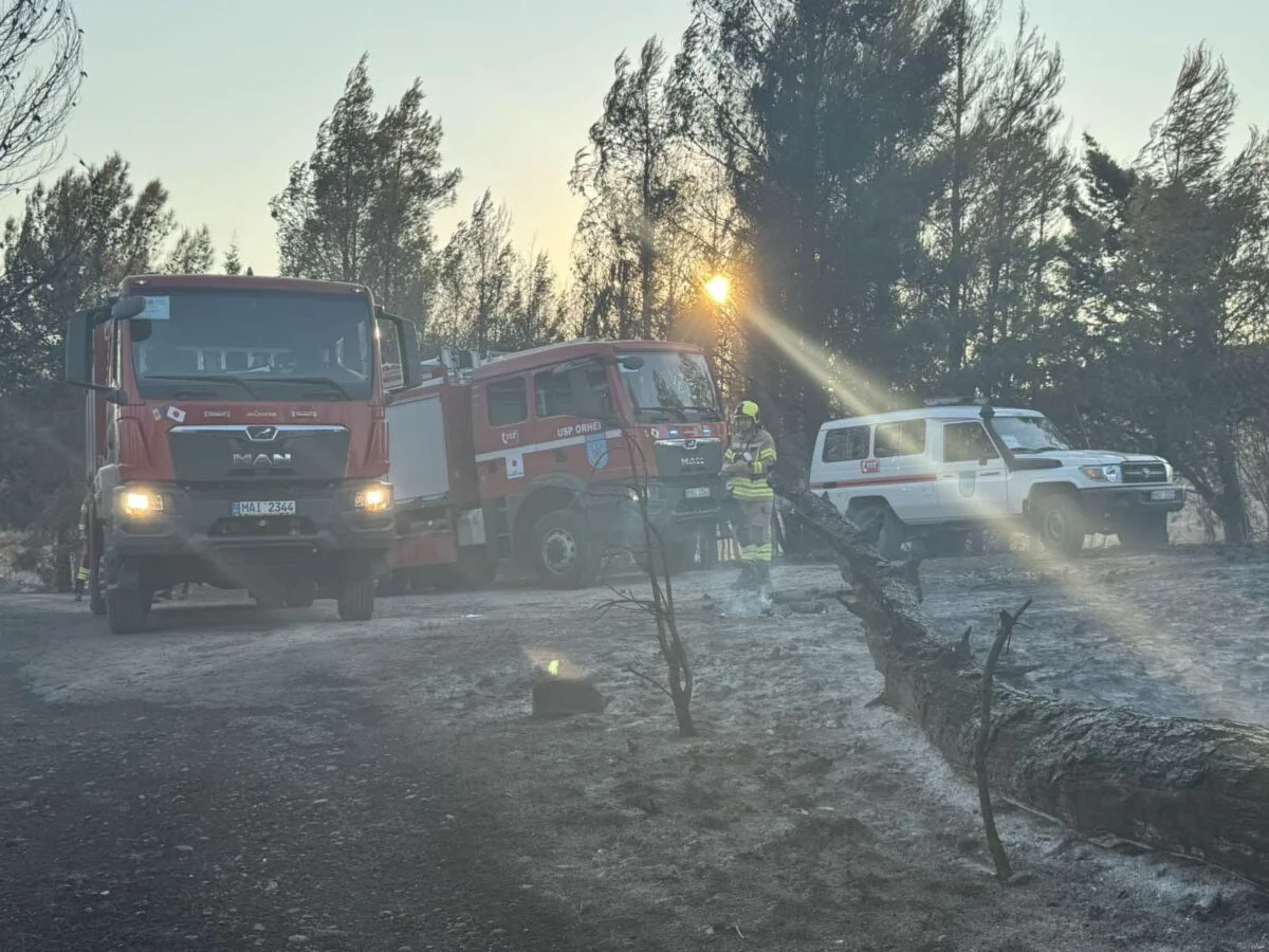 Misiune continuă în Grecia. Pompierii moldoveni au intervenit în două noi focare de incendiu