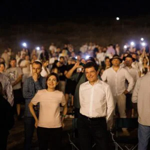 Cum a petrecut Nicușor Dan alături de Maia Sandu la Festivalul Lupilor. Foto