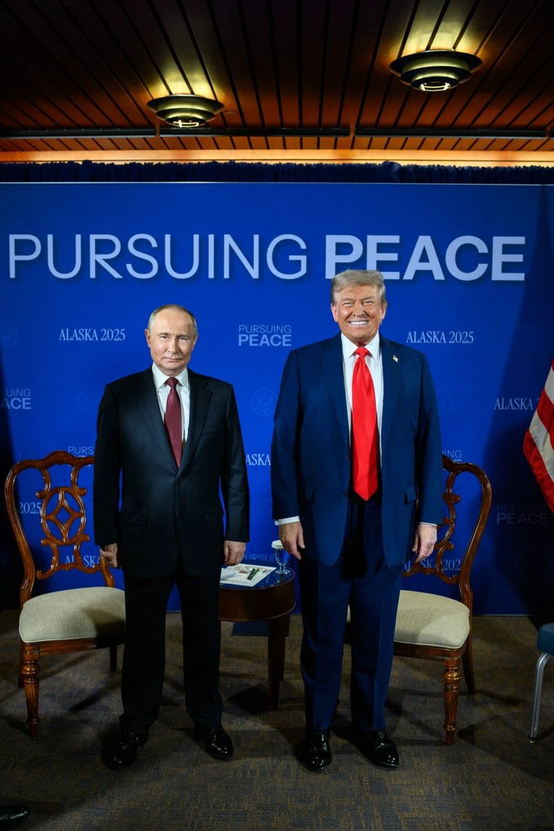 Conferința de presă Trump-Putin, Alaska 15 august 2025