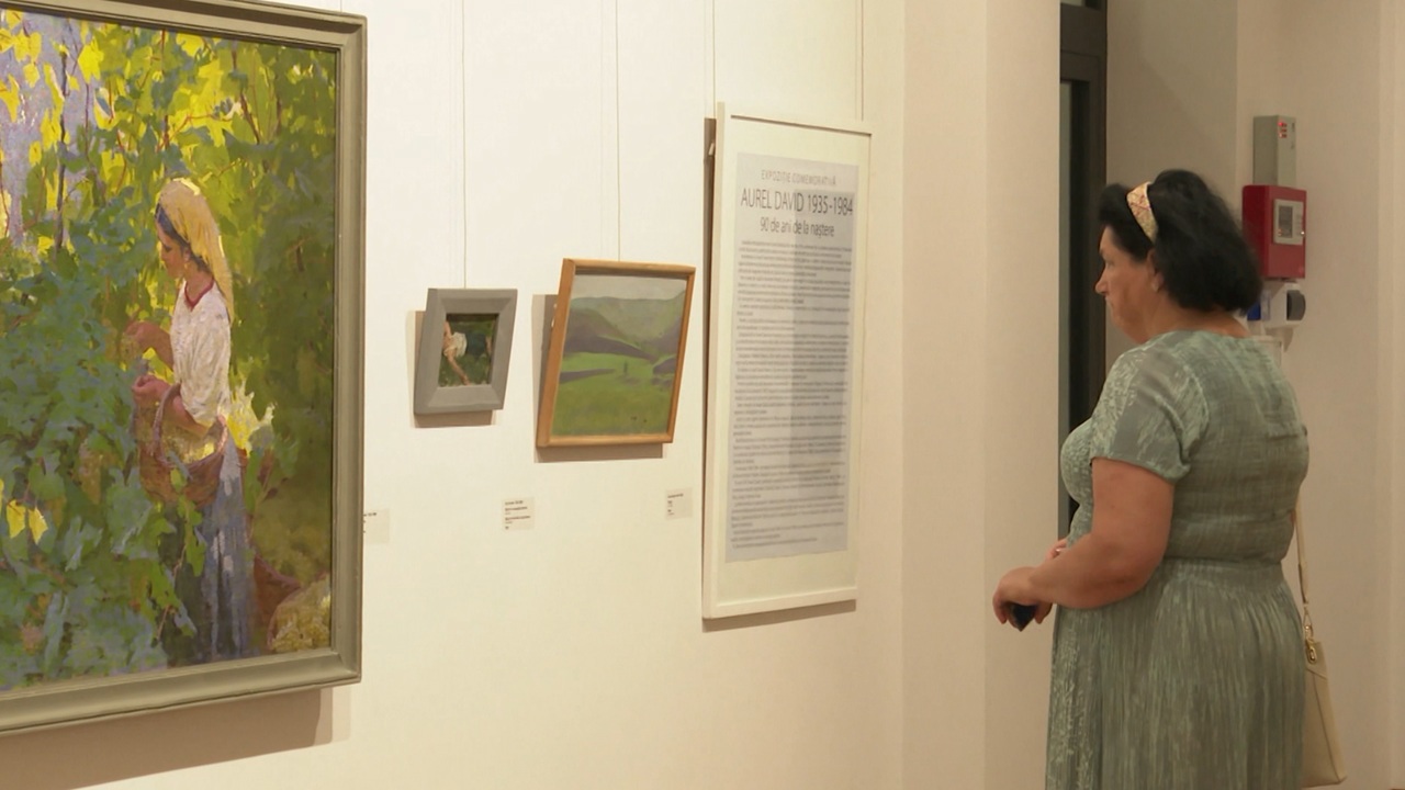 Pictorul care a transformat clădirile Moldovei. Expoziție aniversară în cinstea creatorului „Arborelui Eminescu”