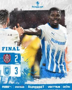 CFR Cluj, învinsă acasă de Universitatea Craiova. Dan Petrescu și-a ieșit din minți la final