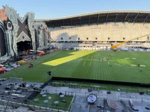 La o zi după Untold, gazonul Cluj Arena, gata de meci. Care e secretul