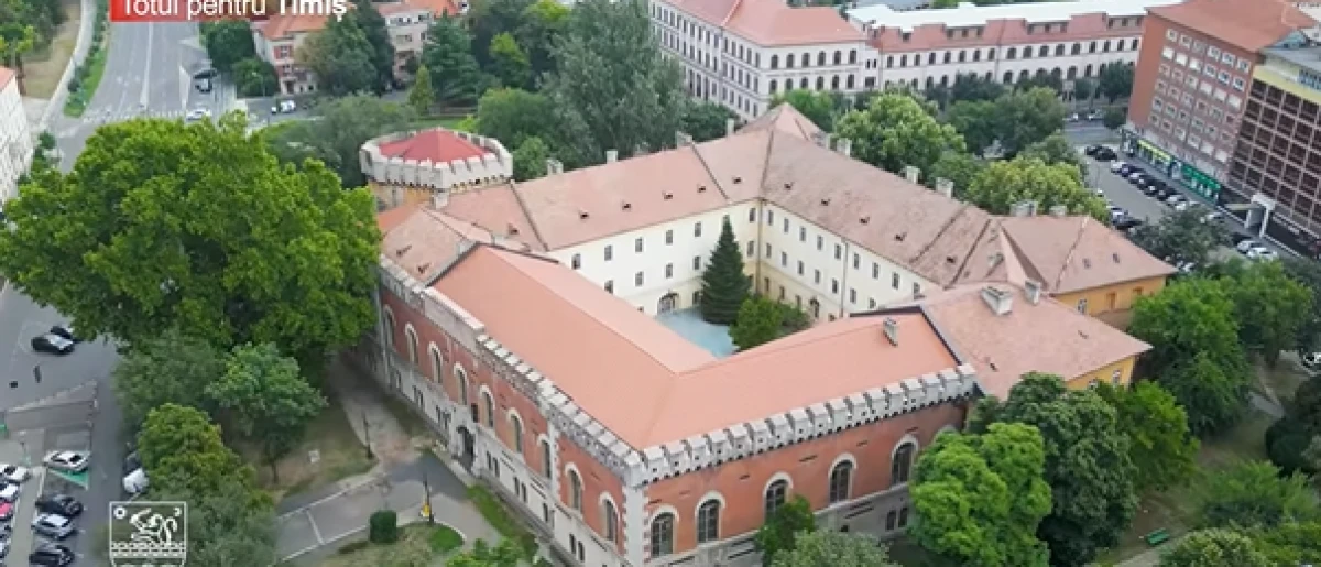 Cea mai veche clădire din Timișoara, Castelul Huniade, refăcută cu 150 milioane lei