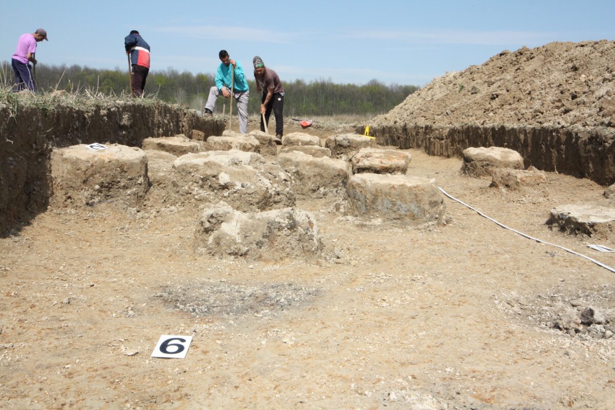 Descoperire rară. Centru destinat reducerii „fierului de baltă”, lângă Medieșu Aurit