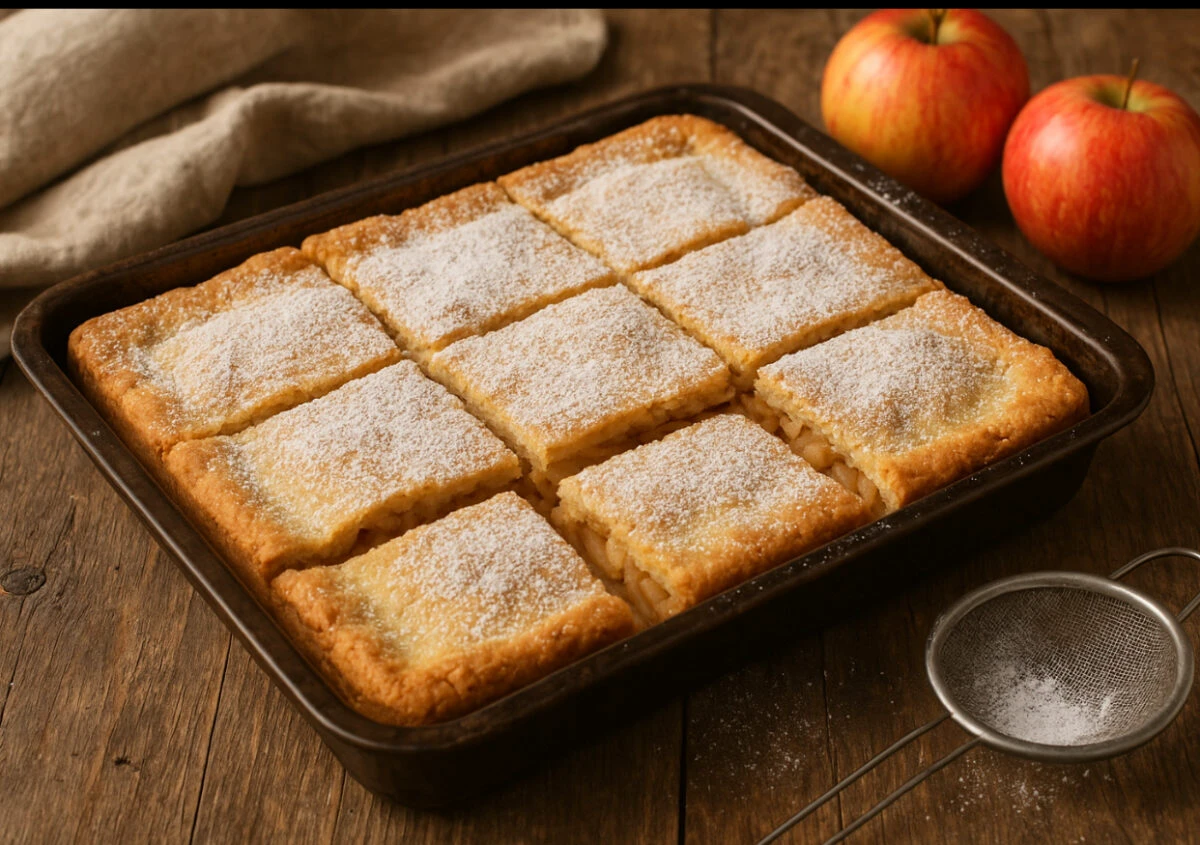 Cea mai ușoară rețetă de plăcintă cu mere Un deliciu care te trimite cu gândul la copilărie