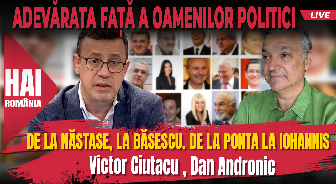 Adevărata față a oamenilor politici, de la Năstase, la Băsescu, de la Ponta la Iohannis