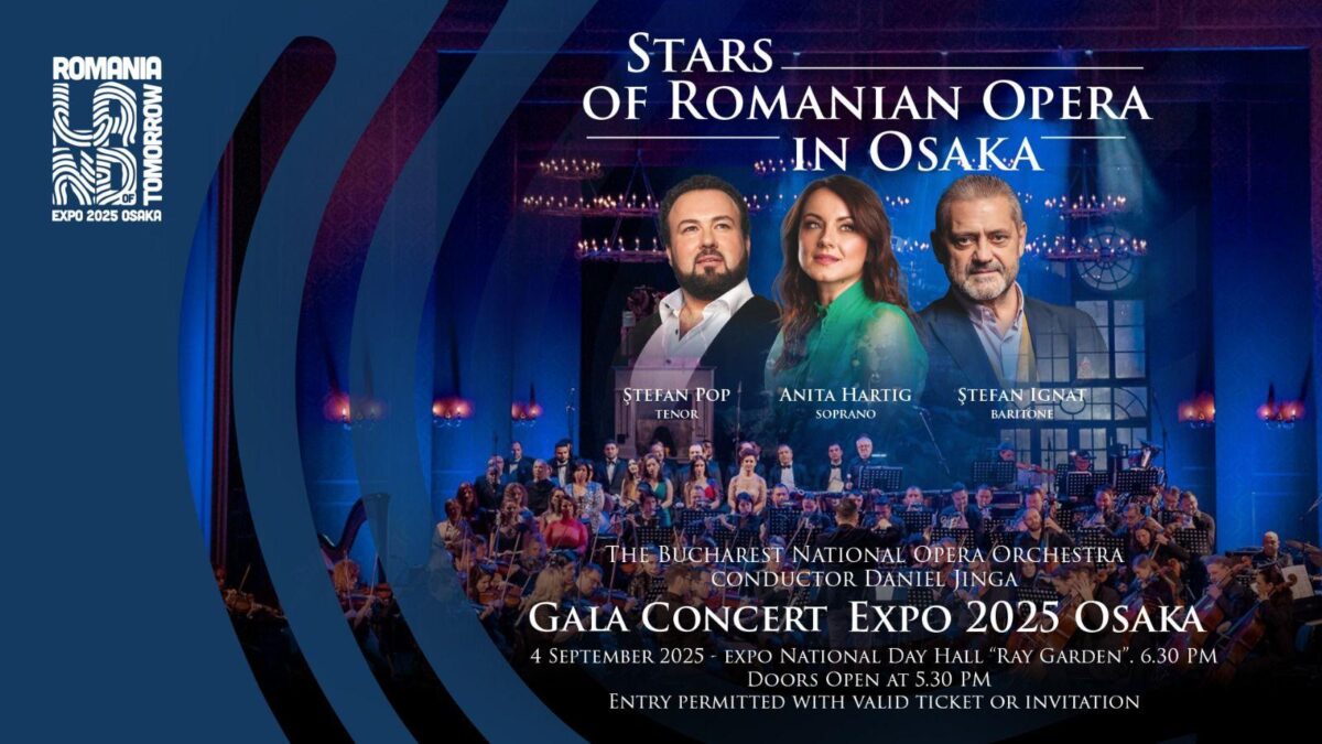 Opera Națională București la Expo 2025 Osaka: Gală de operă cu sala principală arhiplină și recitaluri camerale la Pavilionul României