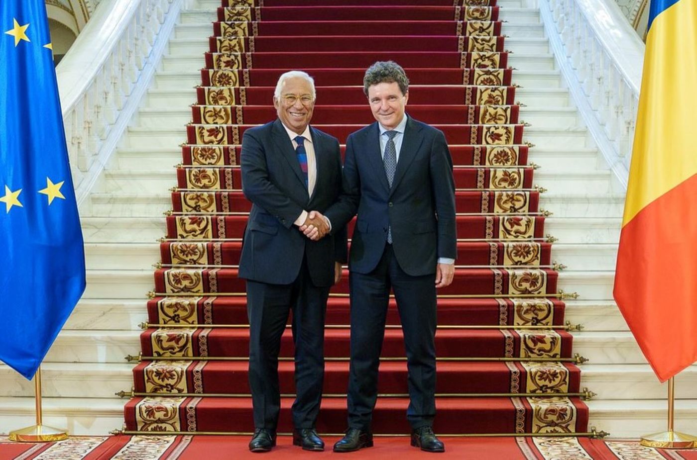 Nicușor Dan, discuție cu președintele Consiliului European. Situația din Orientul Mijlociu și securitatea țării, pe lista subiectelor