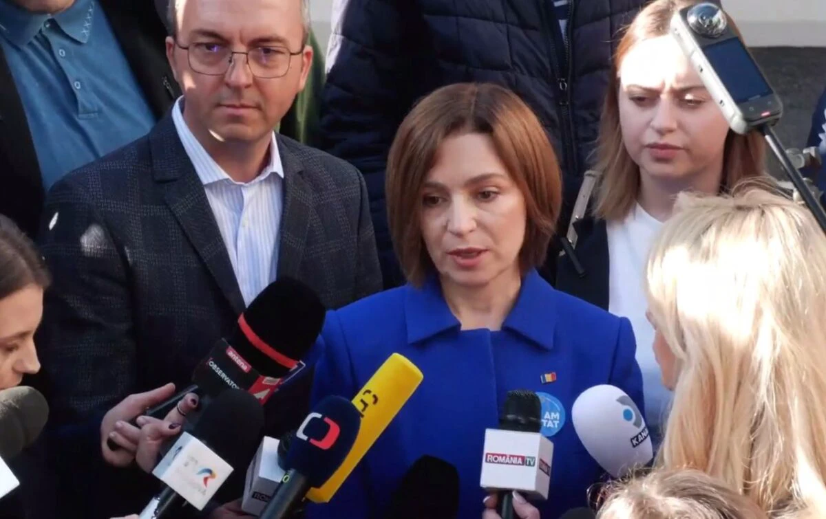 Maia Sandu: „Votul de ieri este un mandat puternic pentru procesul de aderare la Uniunea Europeană”