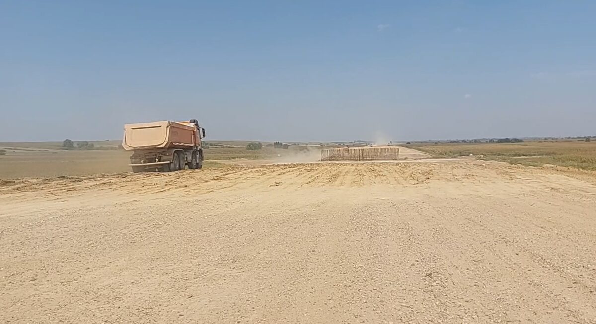 DRDP Iași: Lucrările pe A7 între Bacău și Pașcani avansează pe loturile 1 și 3