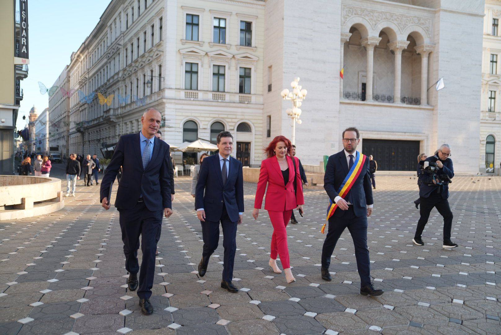 Nicușor Dan și Dominic Fritz