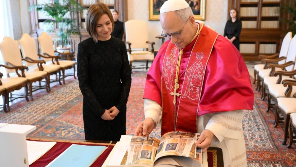 Întâlnire istorică la Vatican între Papa Leon al XIV-lea și președinta Republicii Moldova