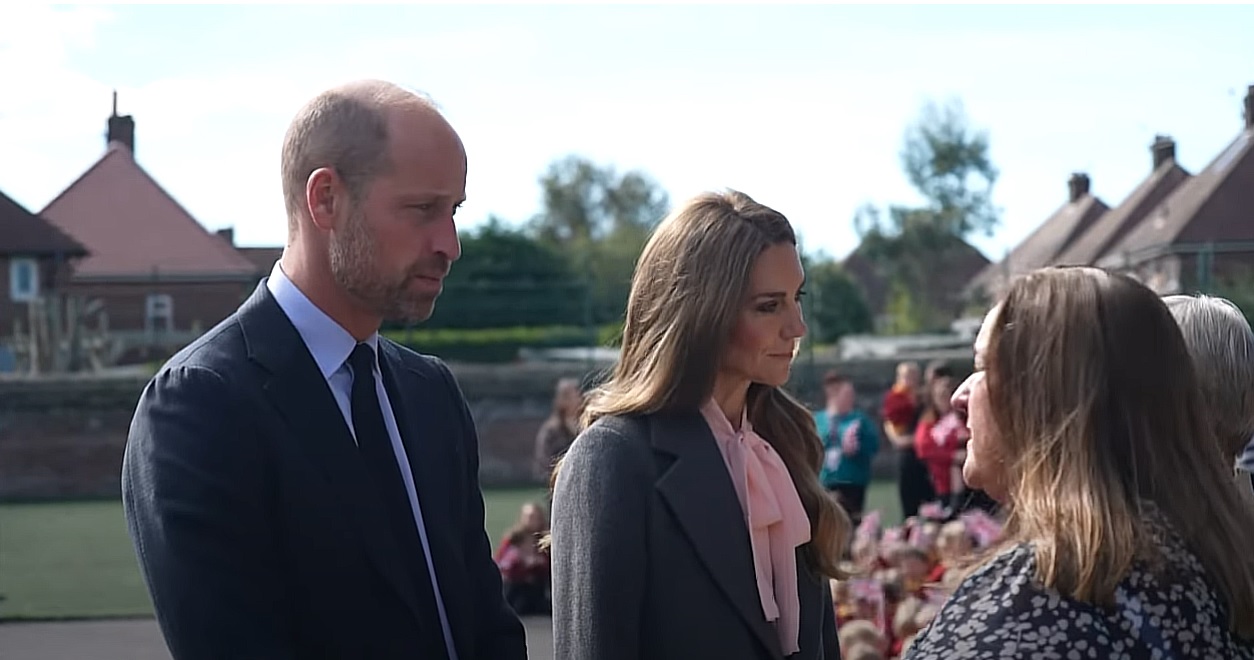 Prințul și Prințesa de Wales, alături de victimele unui atac terorist