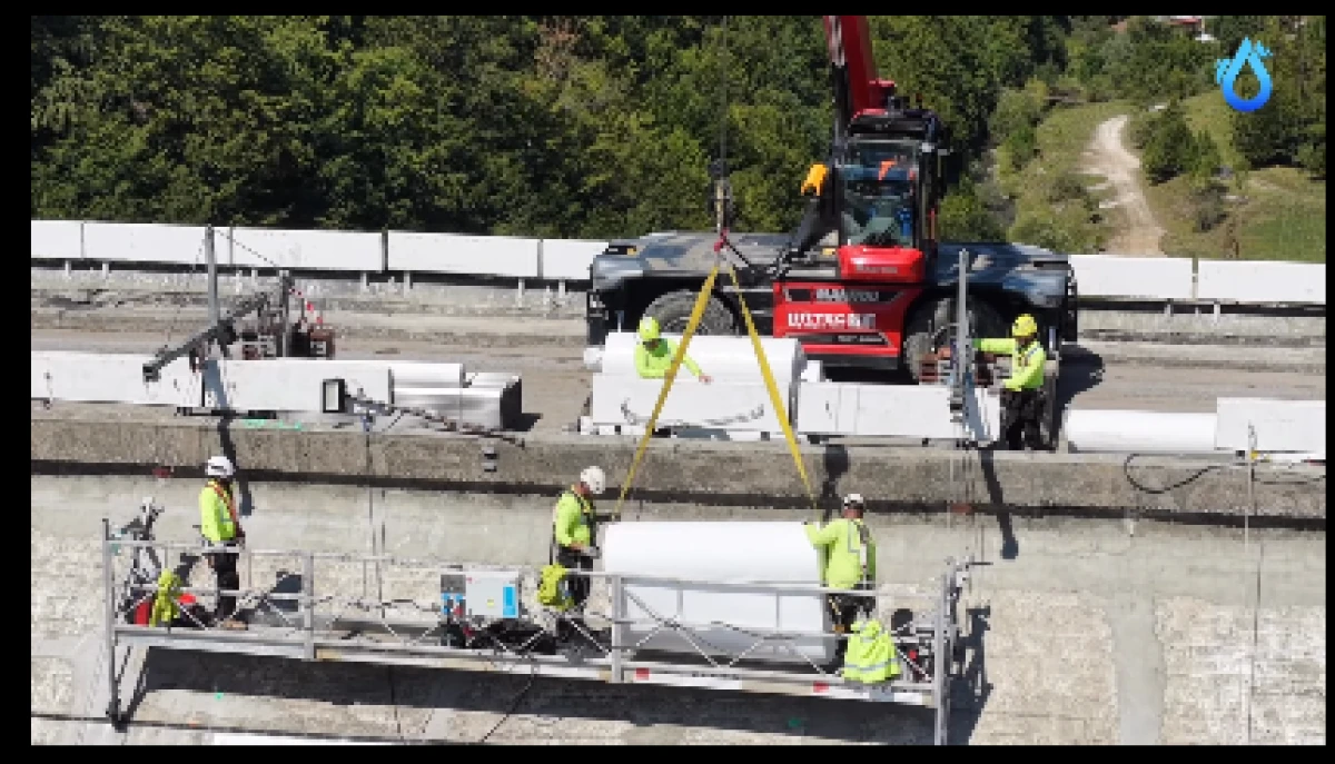 Metodă inovativă folosită în Alpi la modernizarea singurului baraj eligibil pe PNRR