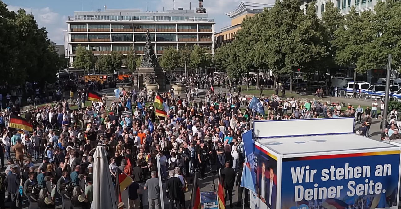 demonstrații anti-migratie