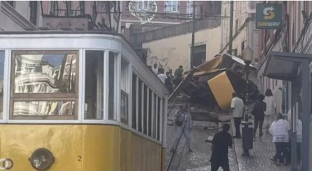 Tragedie la Lisabona. Celebrul funicular „Gloria” a deraiat: Cel puțin 15 morți și mai mulți răniți. Update