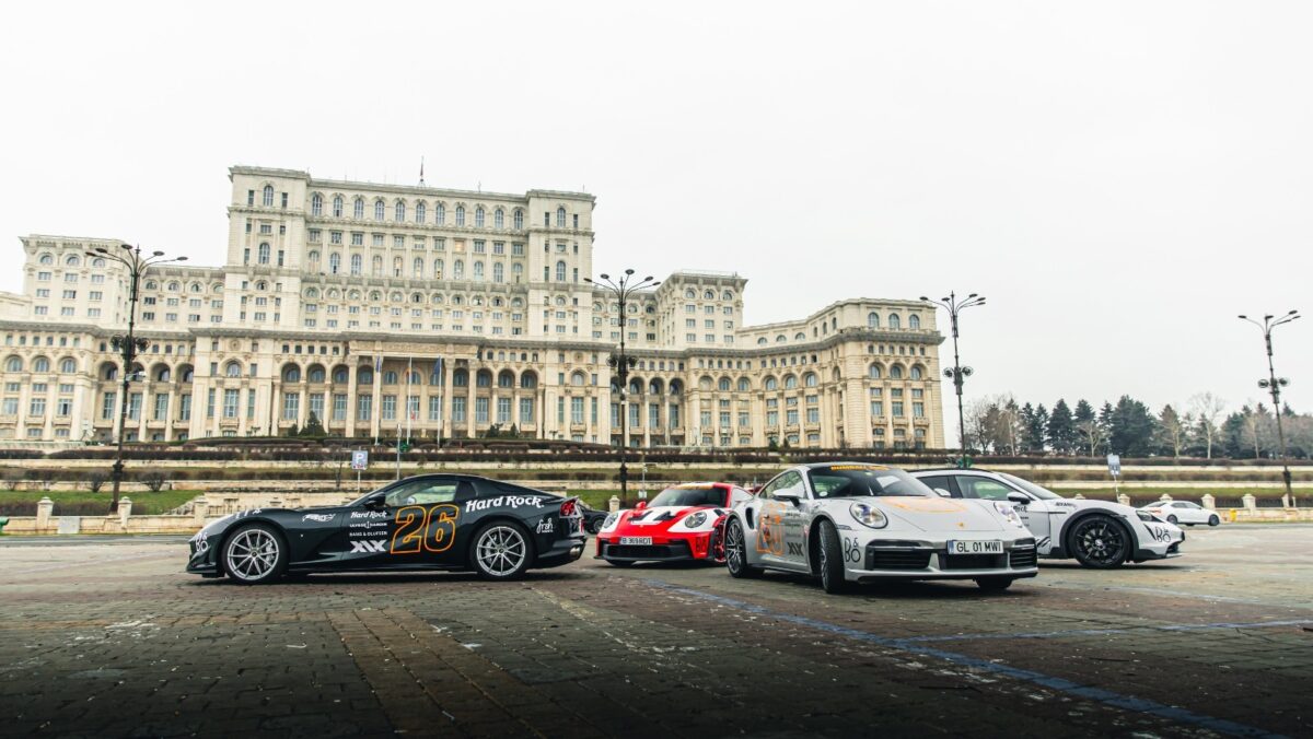 Raliul Gumball 3000 aduce supermașini și superstaruri la iMapp Bucharest