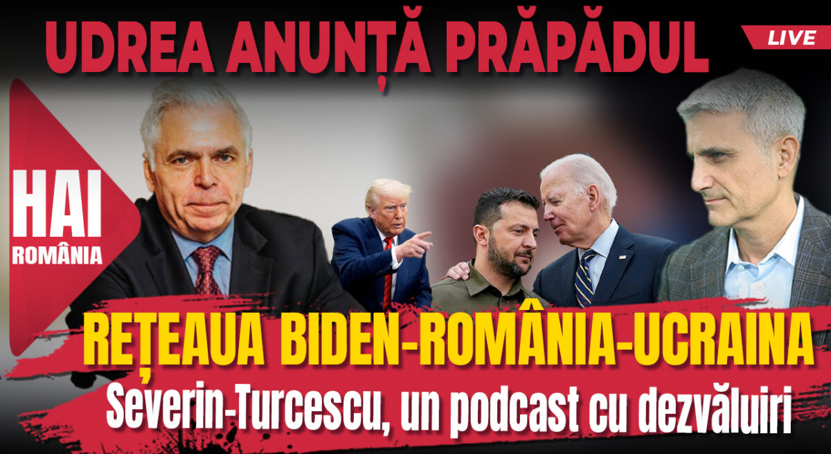 Rețeaua Biden-România-Ucraina. Hai live cu Turcescu