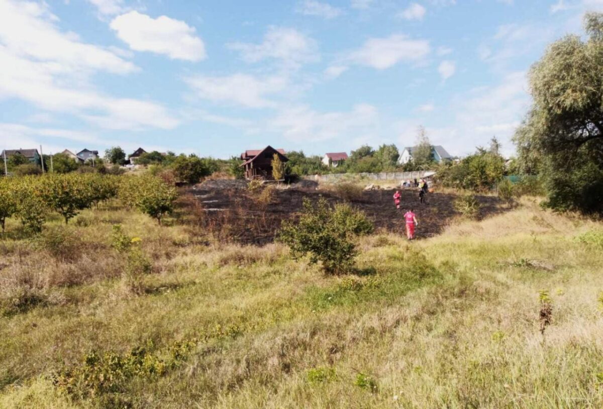 Incendiu de vegetație la Ialoveni. O femeie de 63 de ani și-a pierdut viața după ce a încercat să stingă flăcările