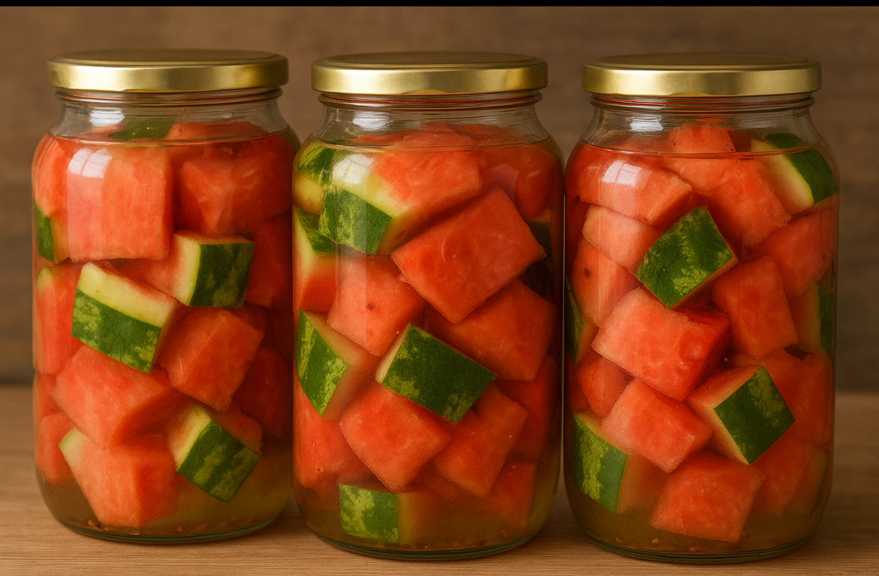 Rețeta veche de pepeni murați. De ce e important să îi alegi pe cei mici