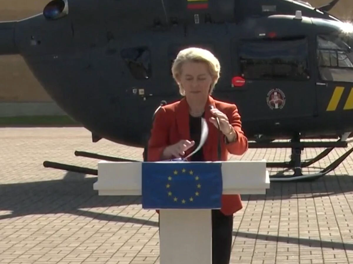 Probleme cu avionul Ursulei von der Leyen. Bruiat de ruși în Bulgaria, a aterizat ca acum 50 de ani