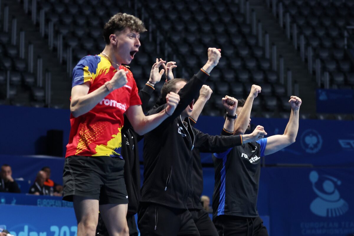 Calificare istorică la tenis de masă. România ajunge în finala Campionatului European