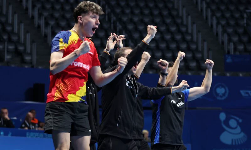 Calificare istorică la tenis de masă. România ajunge în finala Campionatului European