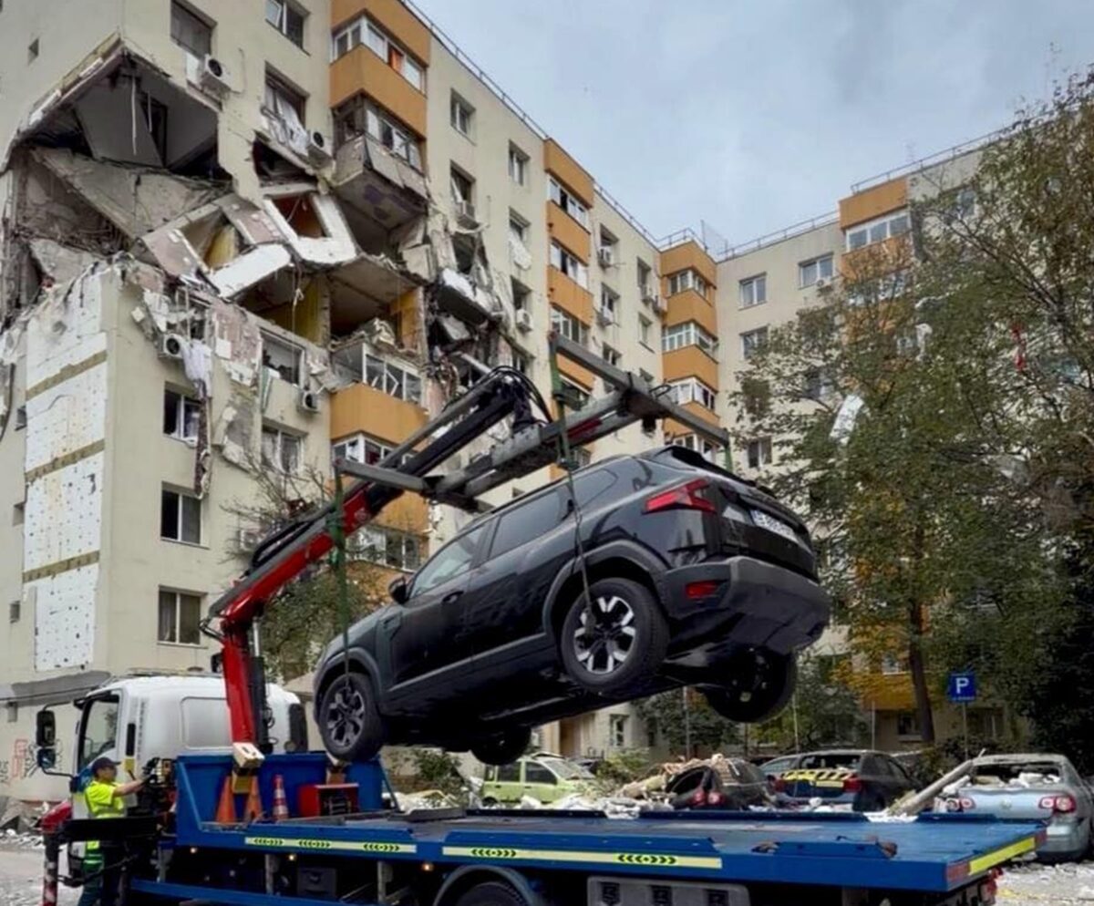 Explozie în Rahova. Brigada Rutieră a deschis un punct mobil pentru autorizațiile de reparație auto