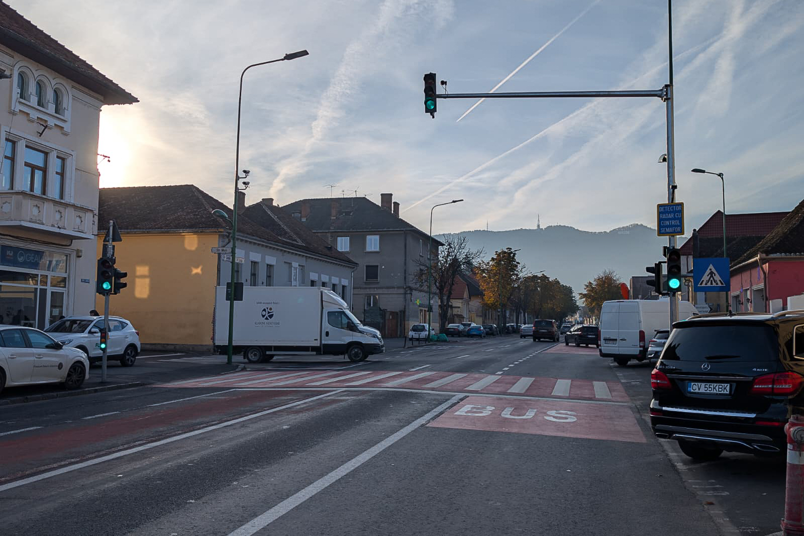 Semafor inteligent Brașov