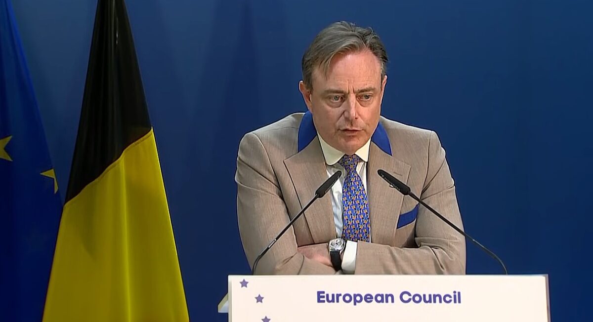 De Wever critică planul UE de a folosi active ruse pentru Ucraina