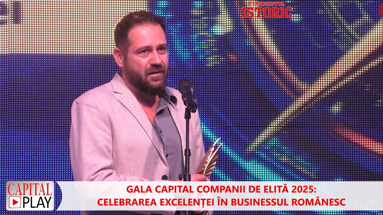 Bogdan Buciu, Hidroelectrica, la Gala Capital „Suntem una dintre cele mai profitabile companii”