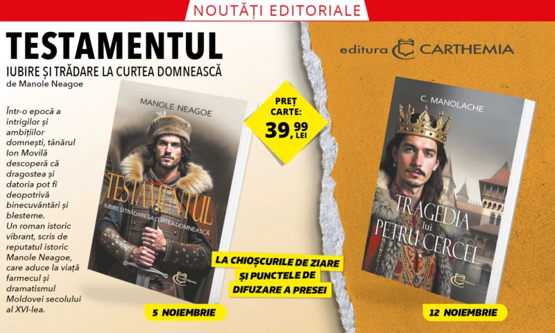 Testamentul. Iubire și trădare la curtea domnească