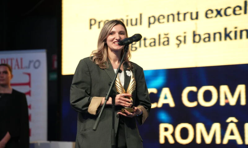 Gala Capital „Companii de Elită 2025”. Oana Micșoniu, BCR: „Răspundem solicitărilor 100% digital”