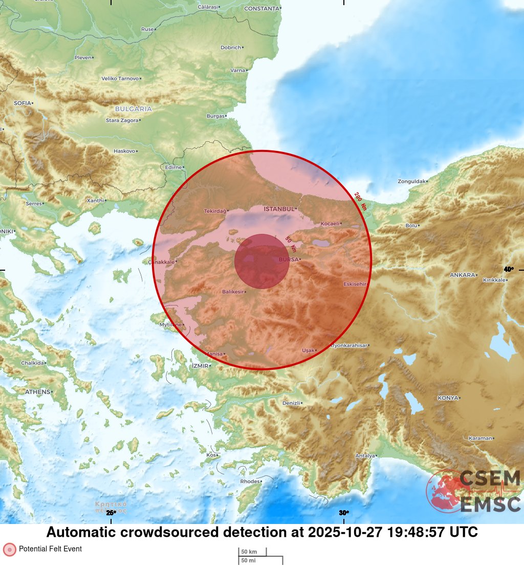 Harta cutremur Turcia