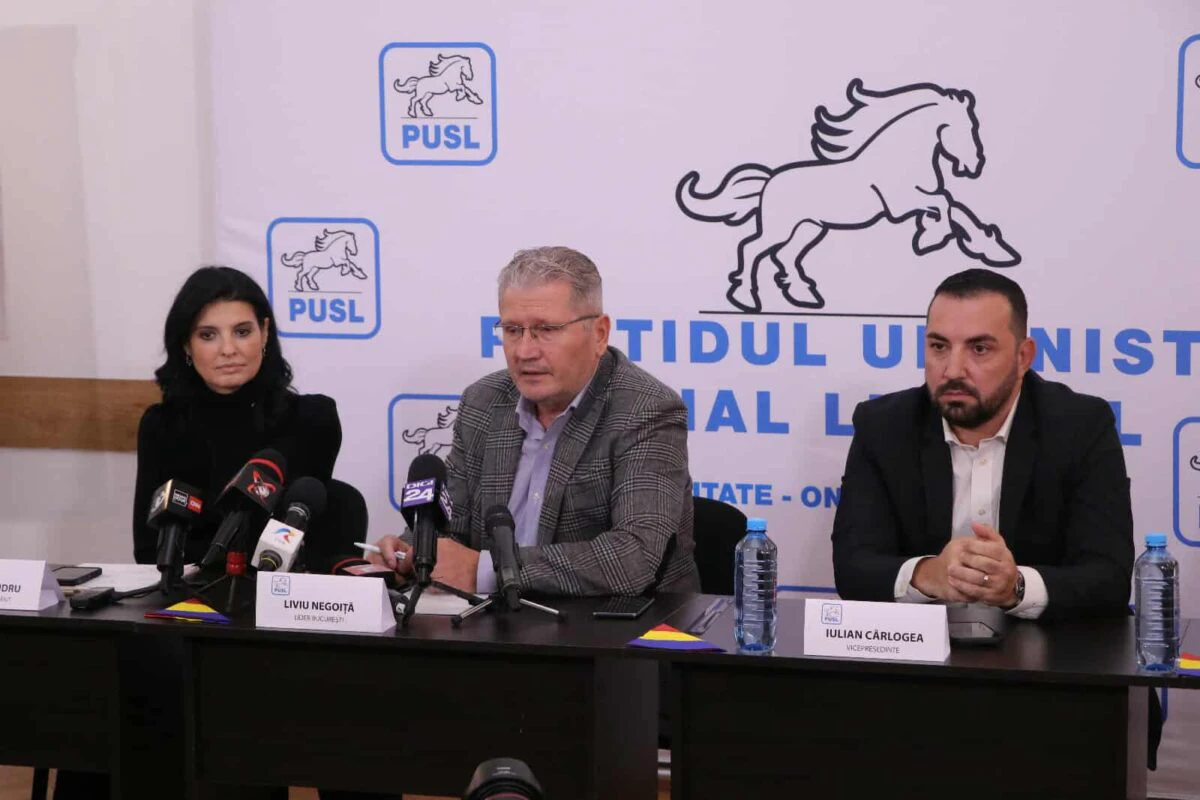 Liviu Negoiță și-a anunțat candidatura la Primăria Capitalei din partea PUSL