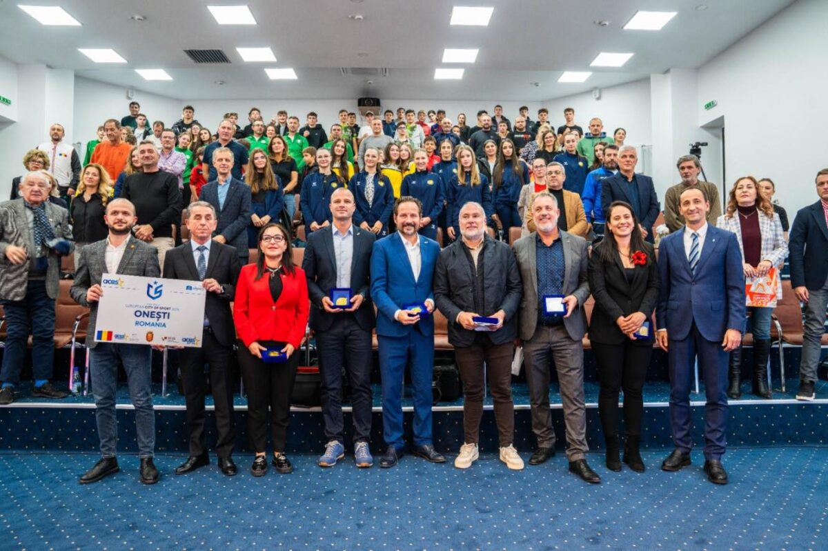 Onești, Oraș European al Sportului 2026: Anul Nadia Comăneci și recunoaștere internațională!