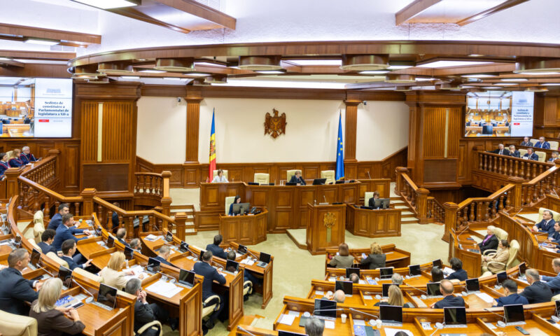 Maia Sandu către deputați: „Avem datoria să construim un stat european modern și pașnic”