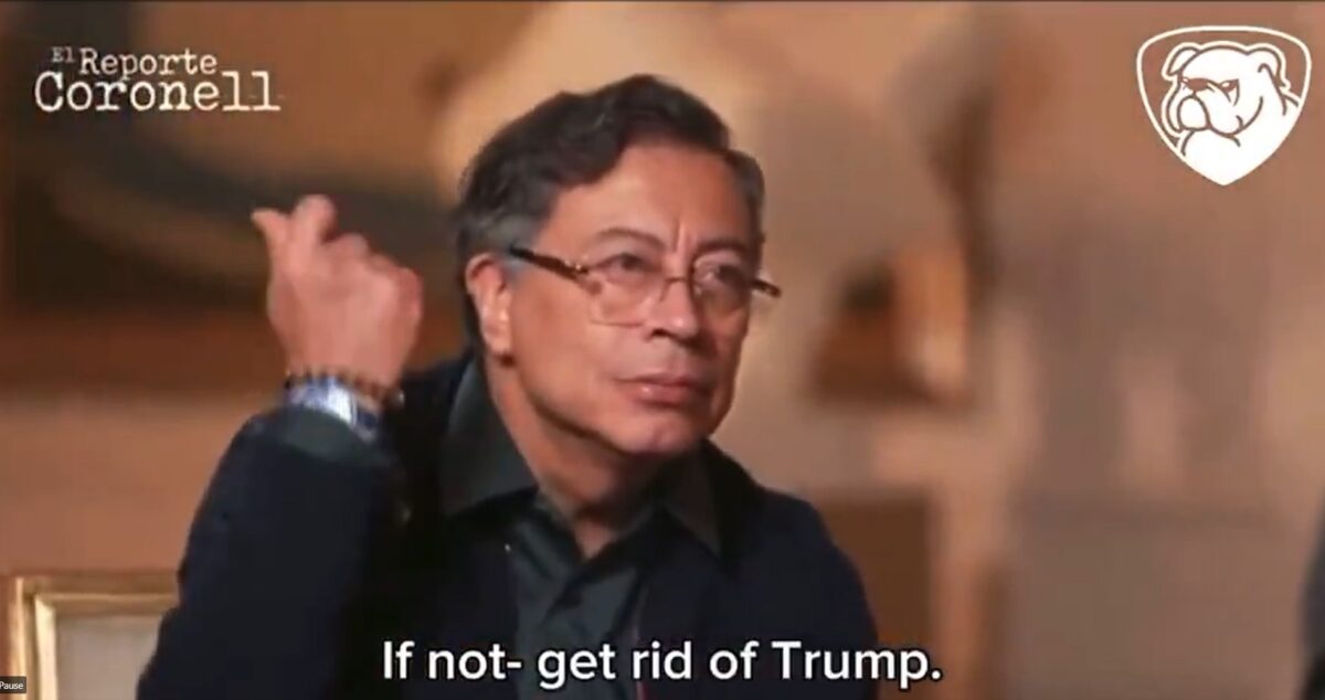 Președintele columbian sugerează eliminarea lui Trump