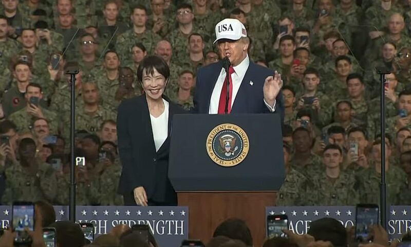 Trump anunță de pe un portavion, o investiție de 10 miliarde de dolari a Toyota în SUA