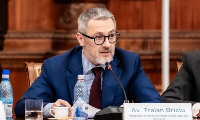 Președintele UNBR: Pactul pentru Justiție nu este un proiect politic, ci un apel la normalitate