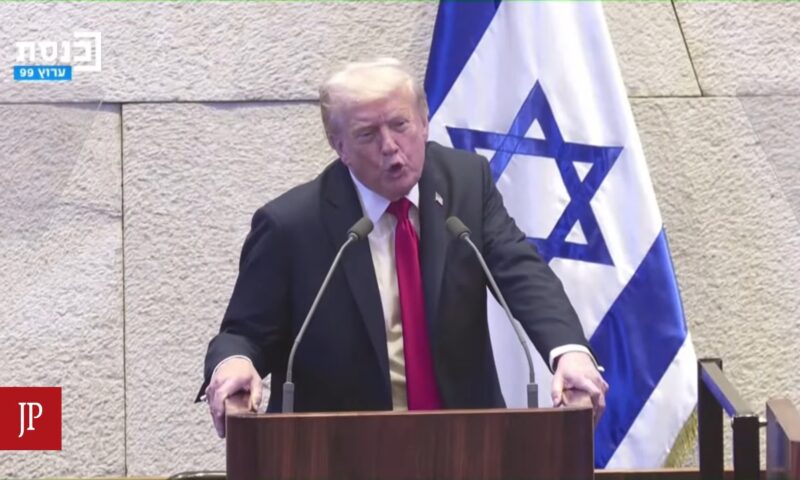 Trump vorbește, în Knesset, despre o „pace eternă, cu voia lui Dumnezeu”. Anterior a spus că Hamas se va dezarma. Live text