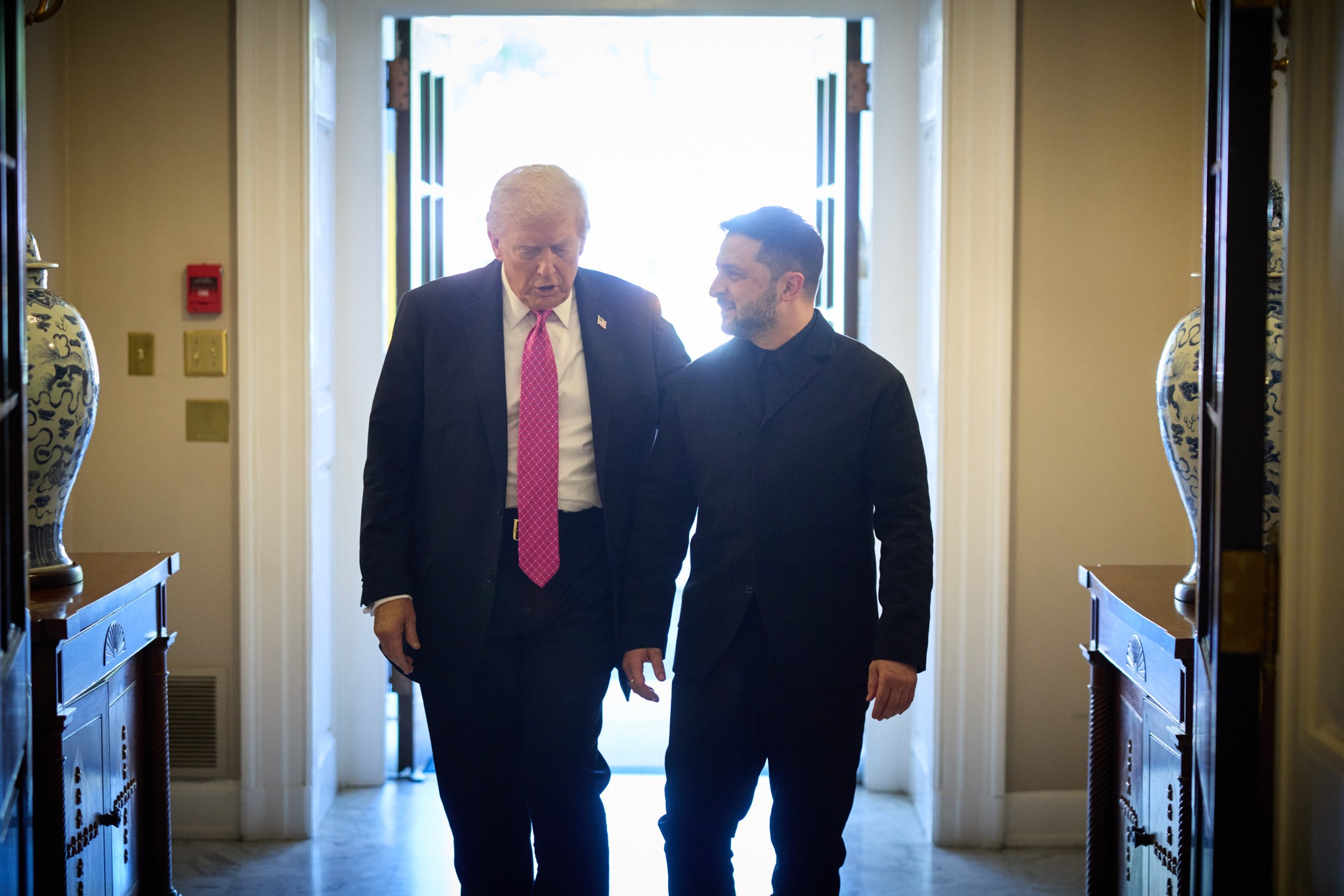 Volodimir Zelenski și Donald Trump