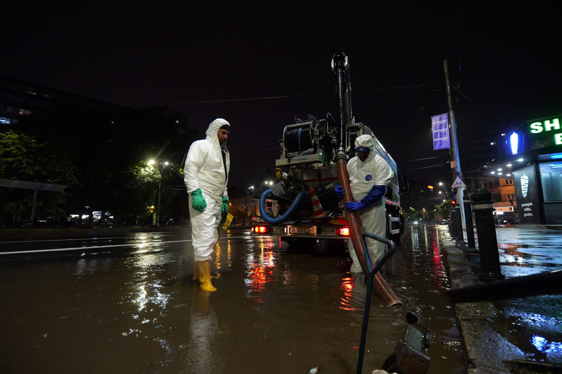 Inundații Capitală